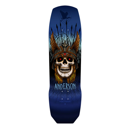 Powell Peralta Andy Anderson Heron Skull Blue 9.13 Deck