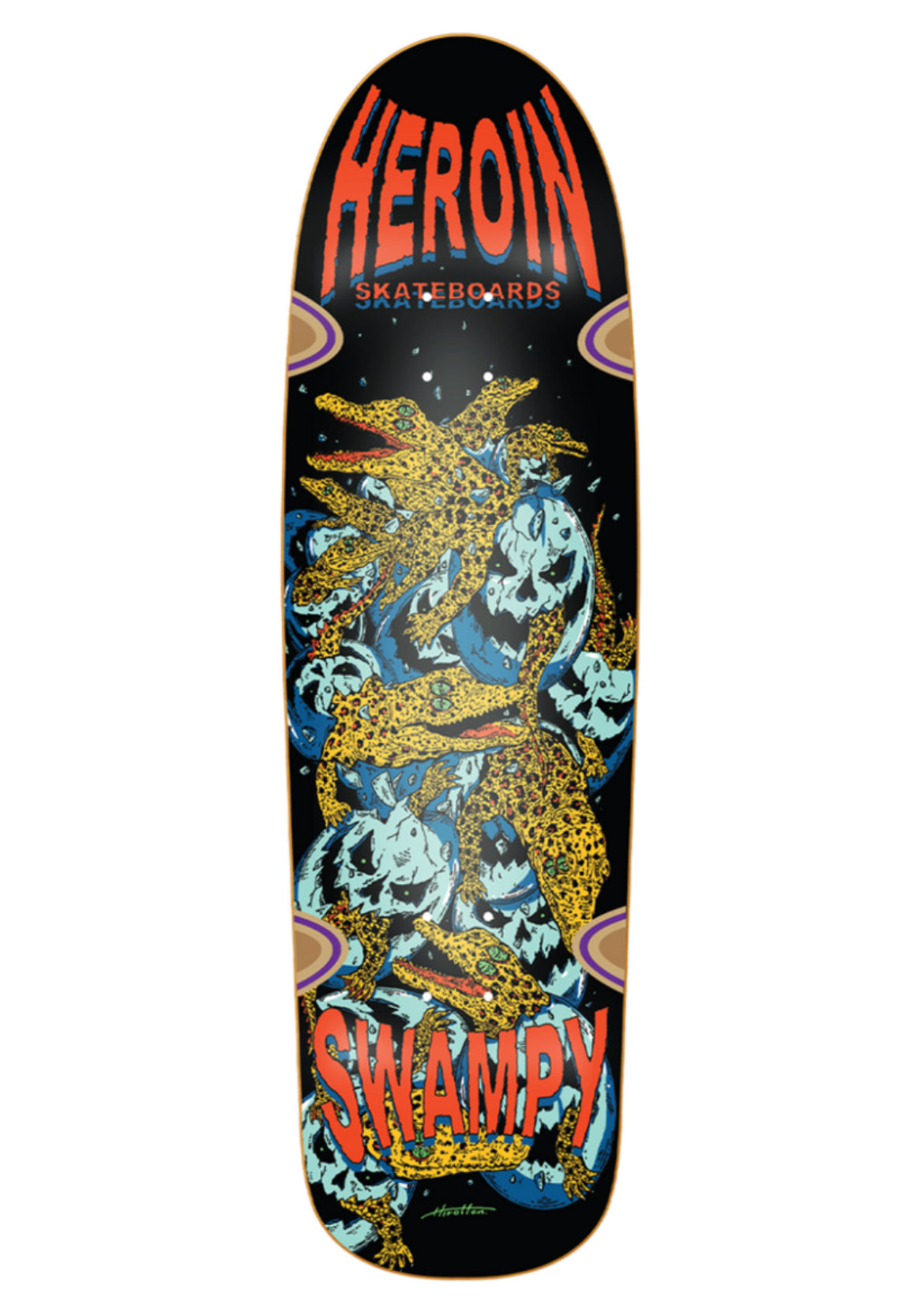 Heroin Swampy Gators Deck 9.125