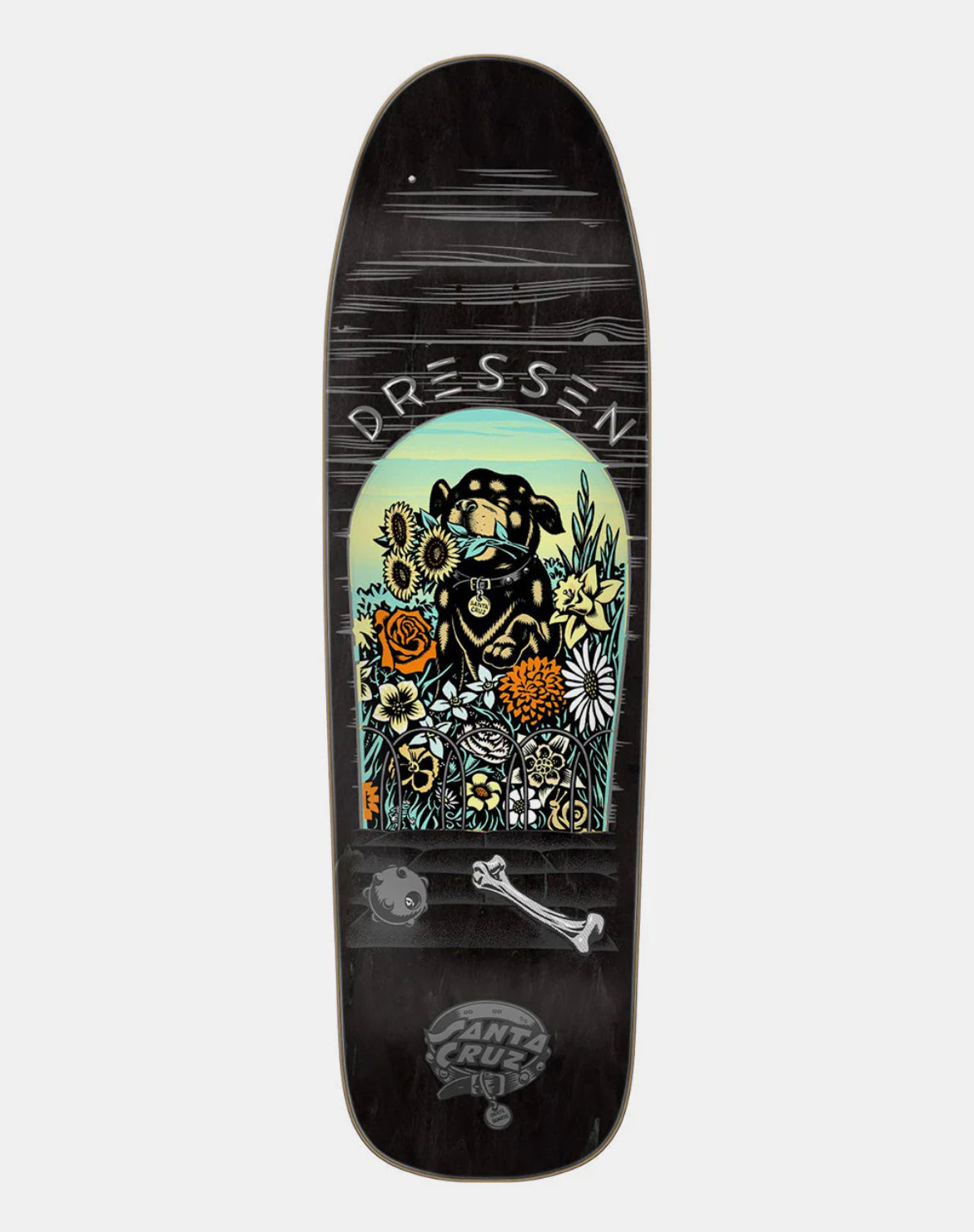 Santa Cruz Dessen Pup UV Ink 9.3 Deck