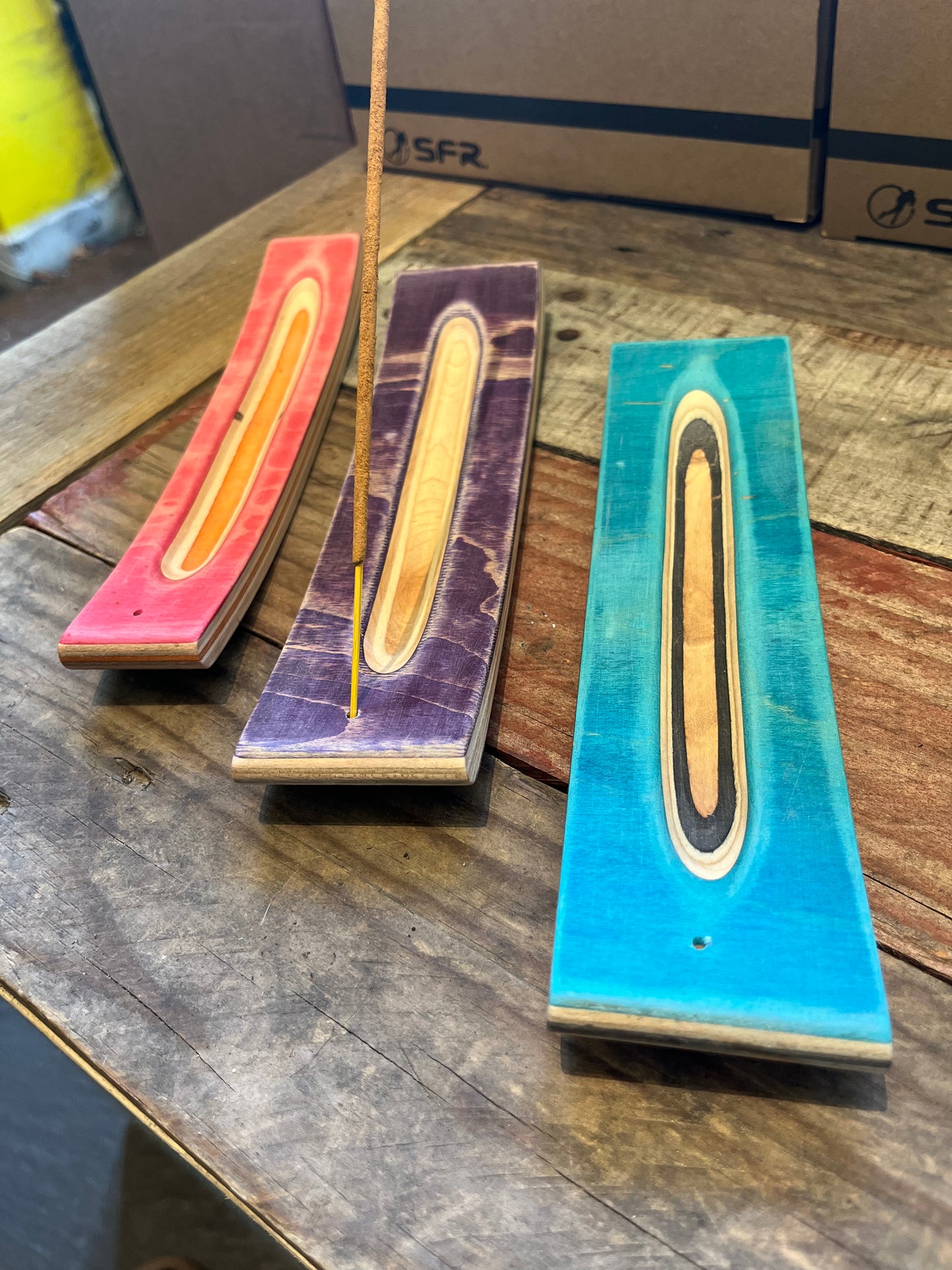 Thrashed Creations Incense Holders