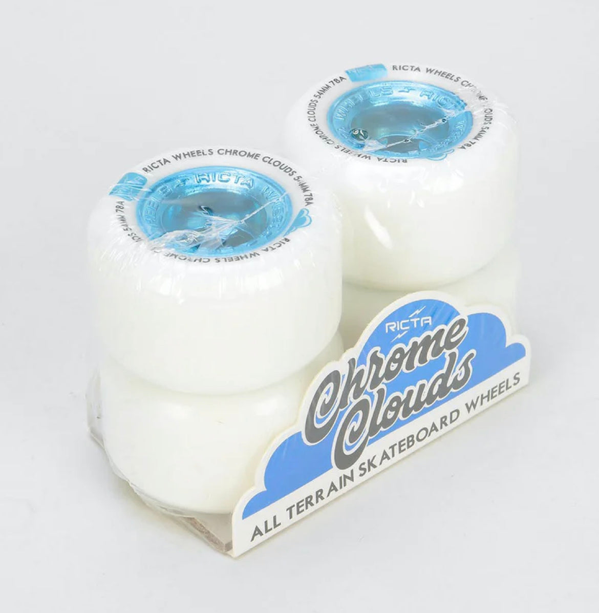 Ricta Chrome Clouds Blue Wheels