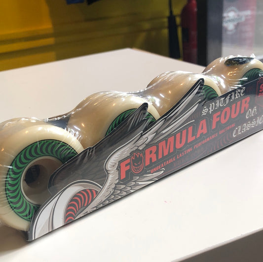 Spitfire F4 Conical Full Wheels Green