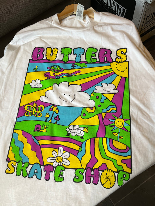 Butters Hippy Tee White