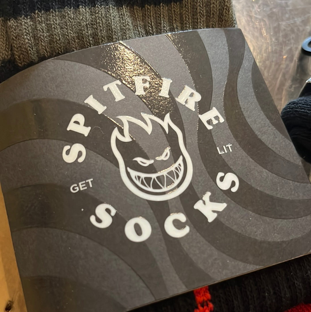 Spitfire Socks Black/Green