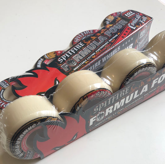 Spitfire F4 Conical Full Wheels Red